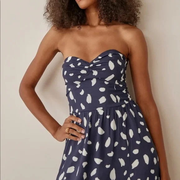 Reformation Aymeline Dress Splatter - Picture 1 of 5